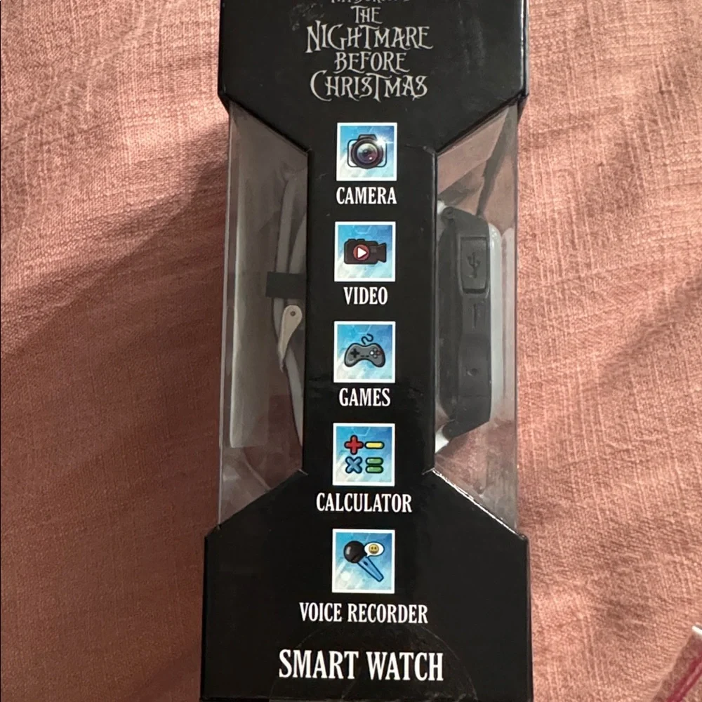 Kids' The Nightmare Before Christmas Interactive Smartwatch - Black
